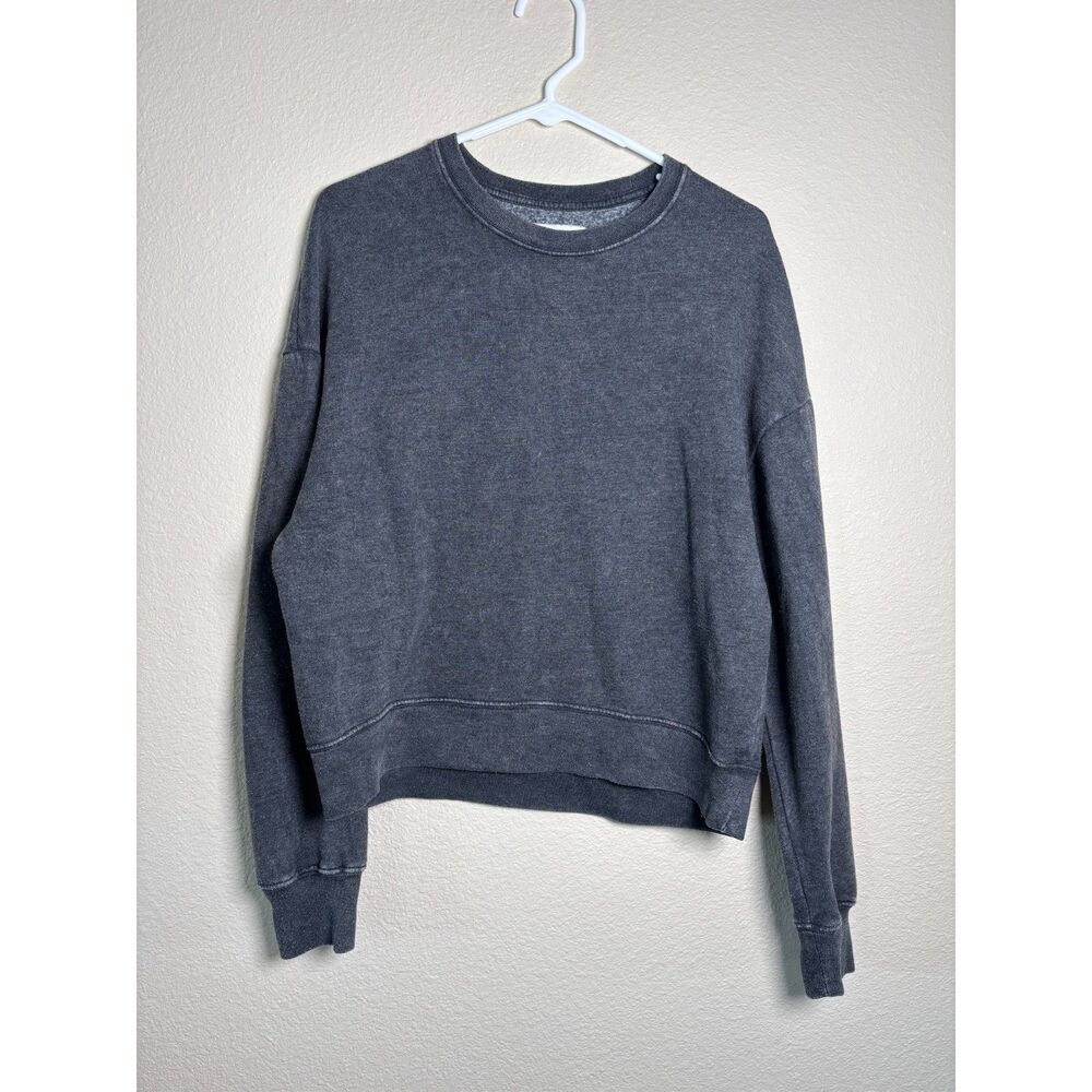 hollister womens crewneck sweatshirt size S Gray